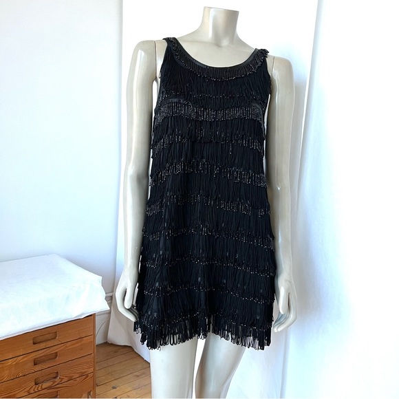 Vintage Dresses & Skirts - Vintage ROMAN KEFLAY Black Party Dress